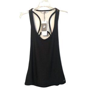 NWT X by Gottex Racerback  Athletic Tank Black Ladies Med